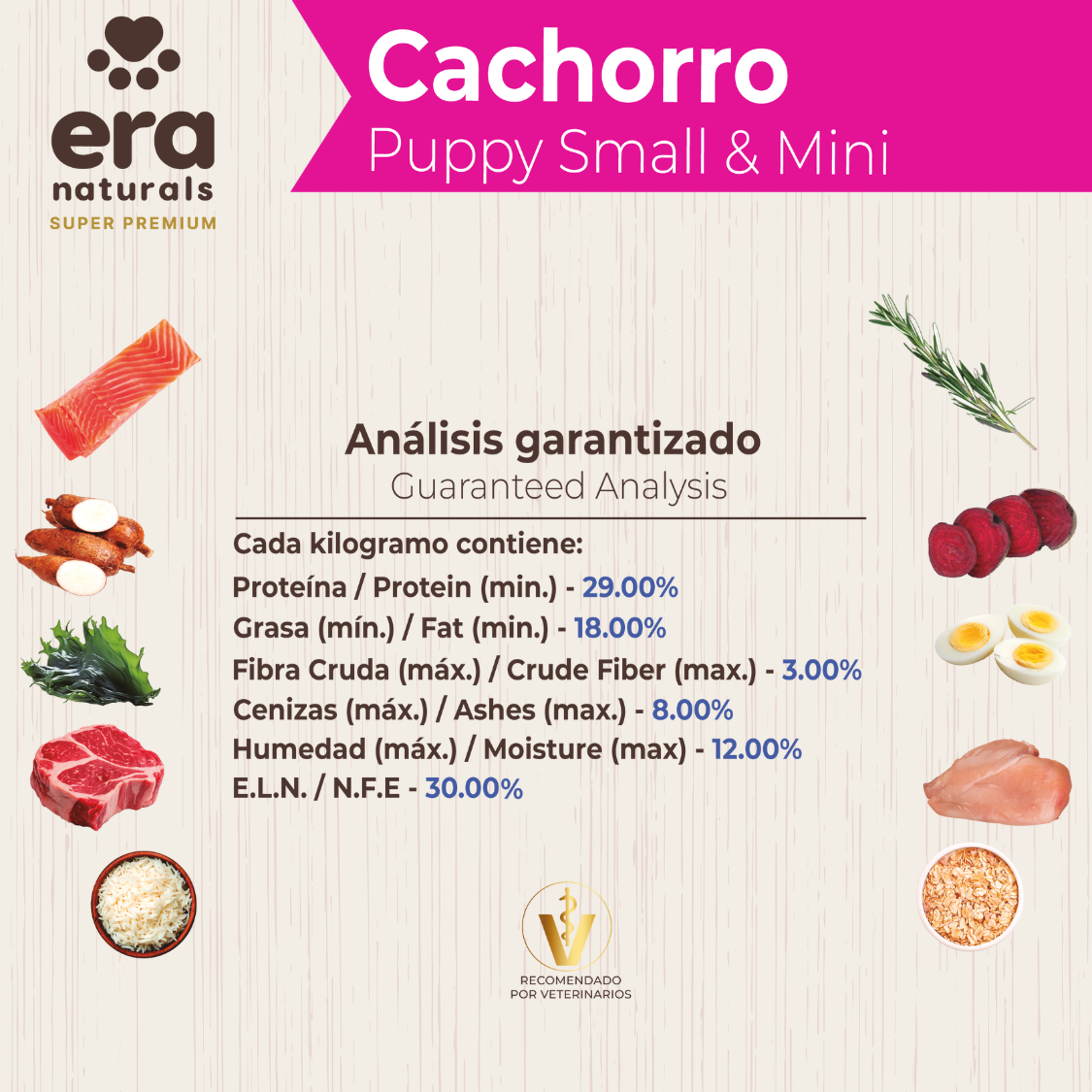 Era Naturals Cachorro Raza Pequeña Alimento Super Premium Era Naturals Cachorro Raza Pequeña Alimento Super Premium